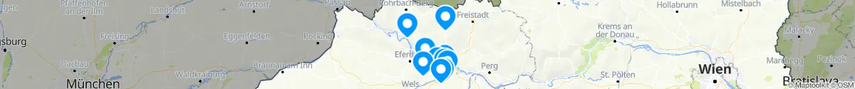 Kartenansicht für Apotheken-Notdienste in der Nähe von Herzogsdorf (Urfahr-Umgebung, Oberösterreich)